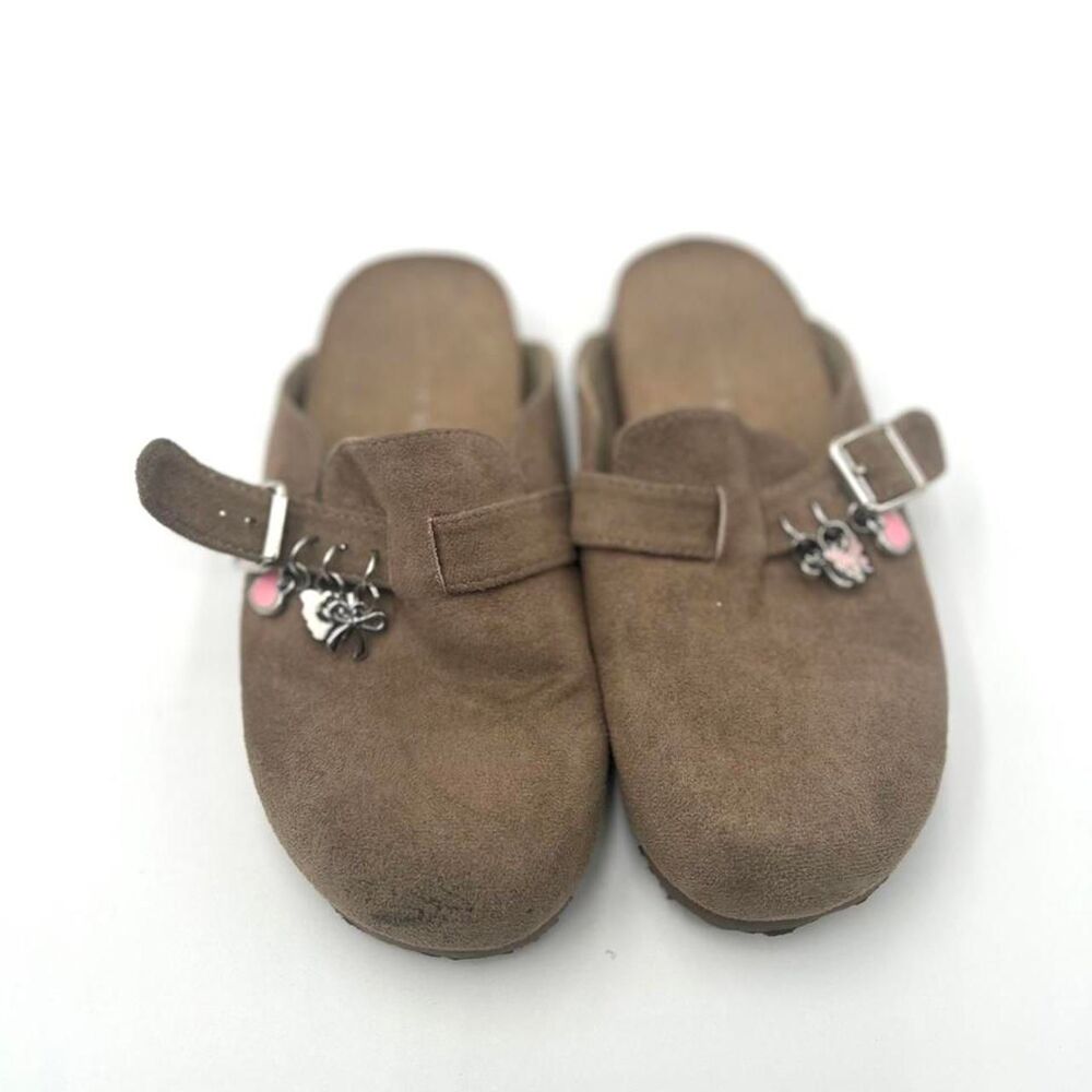 Women's Brown and Tan Clogs